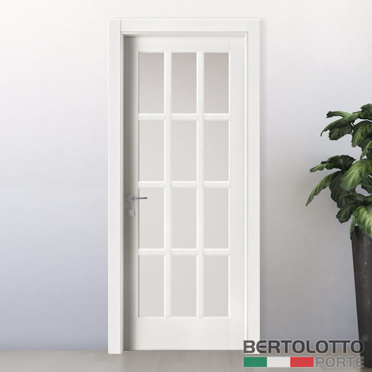 Project Casa. Porte e Serramenti Torino. Porte Interne. Bertolotto Porte Classiche Baltimora. 2001F10 - apertura battente