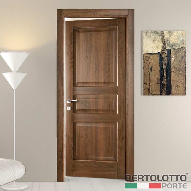 Project Casa. Porte e Serramenti Torino. Porte Interne. Bertolotto Porte Classiche Baltimora. 2003P - apertura Battente