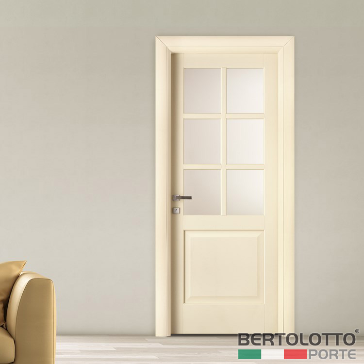 Project Casa. Porte e Serramenti Torino. Porte Interne. Bertolotto Porte Classiche Baltimora. 2007F6 - apertura a battente