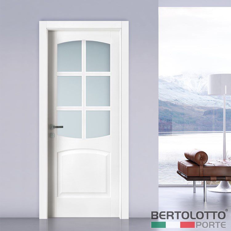 Project Casa. Porte e Serramenti Torino. Porte Interne. Bertolotto Porte Classiche Baltimora. 2010F6 - apertura a battente