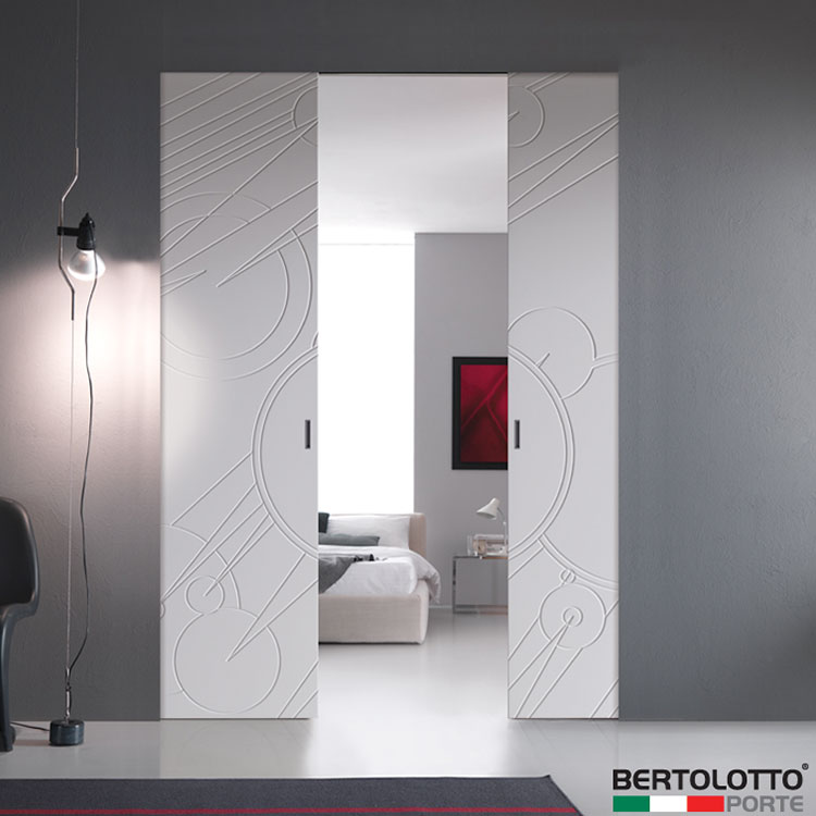 Project Casa. Porte e Serramenti Torino. Porte Interne. Bertolotto Porte Design Walldoor. Scorrevole Walldoor Costellazione