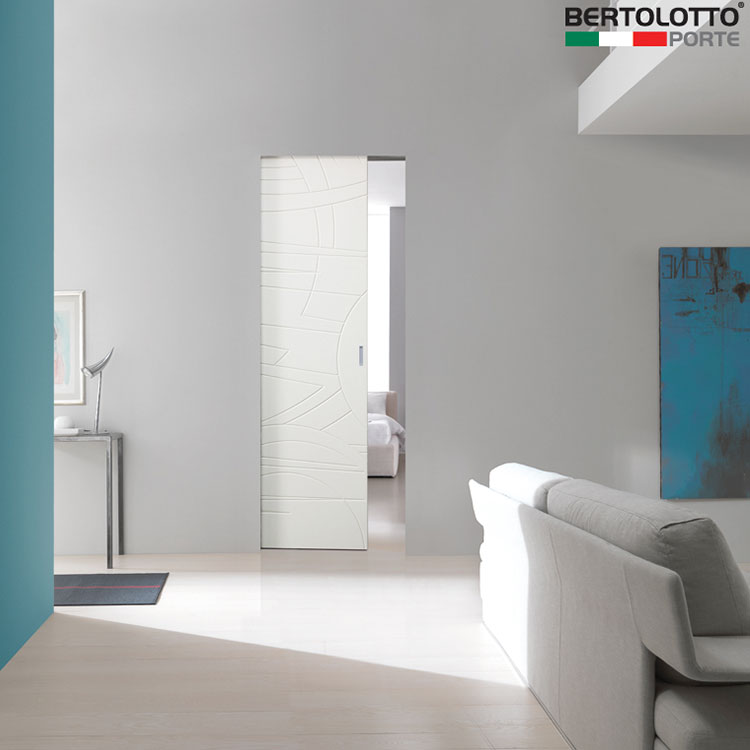 Project Casa. Porte e Serramenti Torino. Porte Interne. Bertolotto Porte Design Walldoor. Scorrevole Walldoor Costellazione Singola