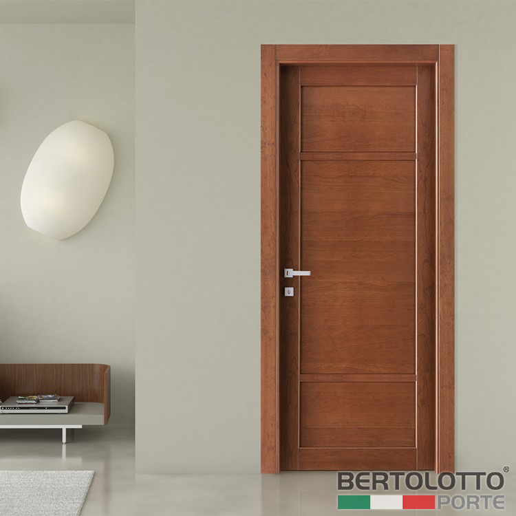 Project Casa. Porte e Serramenti Torino. Porte Interne. Bertolotto Porte Moderne Baltimora New. Porta battente 2031P ciliegio classic