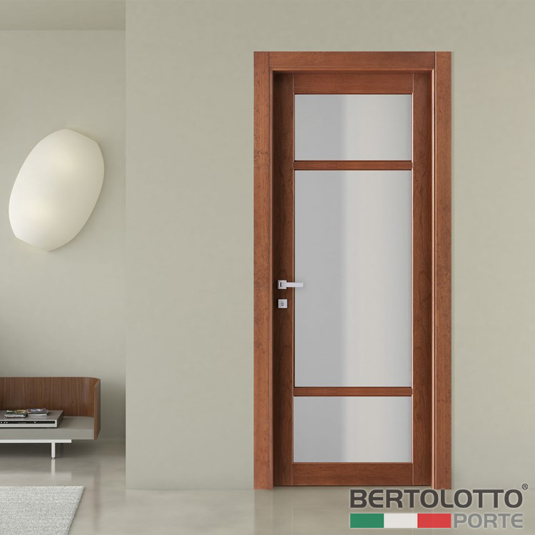 Project Casa. Porte e Serramenti Torino. Porte Interne. Bertolotto Porte Moderne Baltimora New. Porta battente 2031V5 ciliegio classic