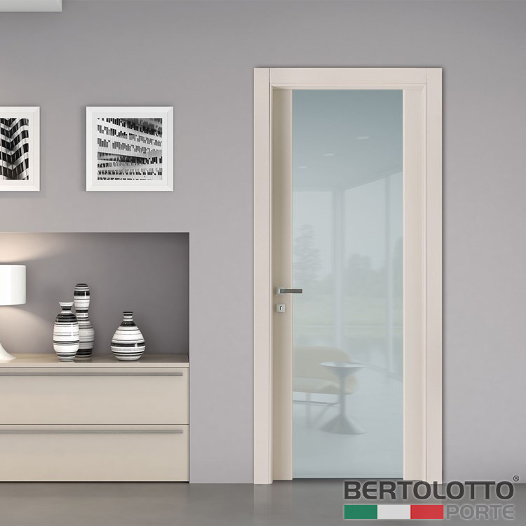 Project Casa. Porte e Serramenti Torino. Porte Interne. Bertolotto Porte Moderne Baltimora New. Porta battente Selesta 3001 sabbia